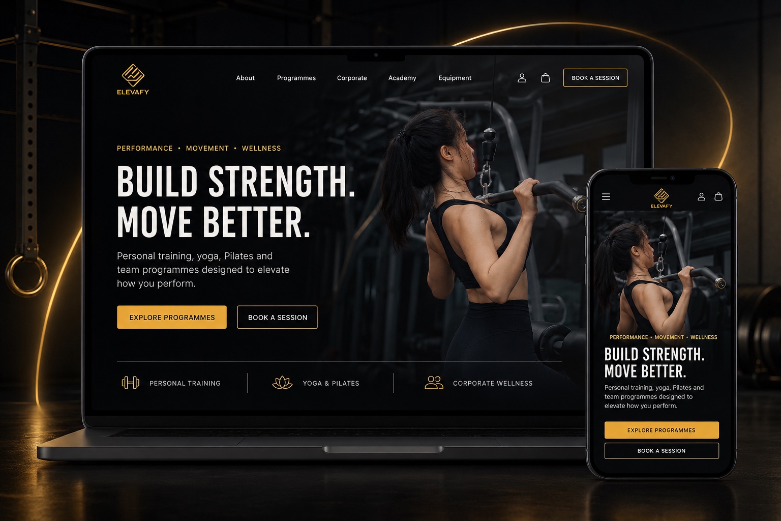 Elevafy website